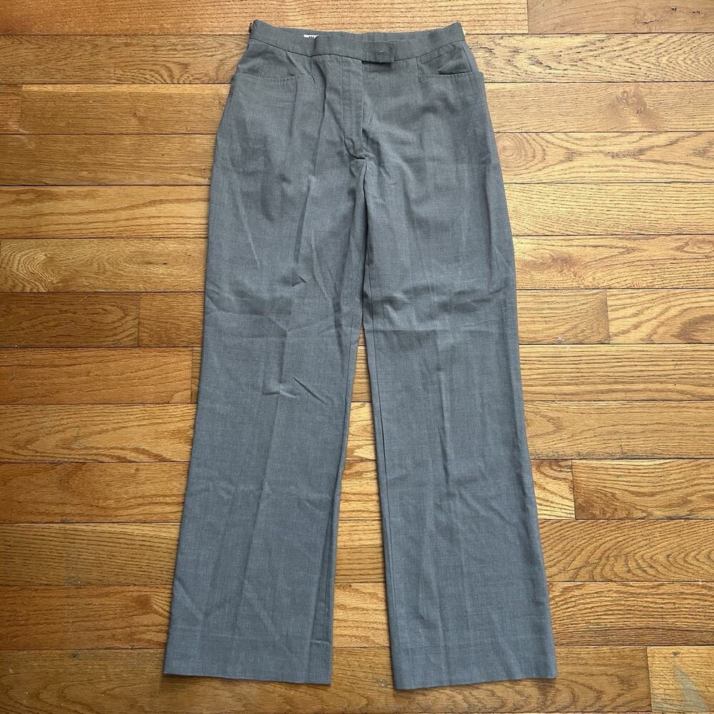 Vintage Jil Sander 100% Wool Pleated Trousers Pants 26x27